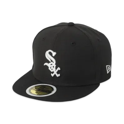 NEW ERA 59Fifty Authentic Chicago White Sox "Black"