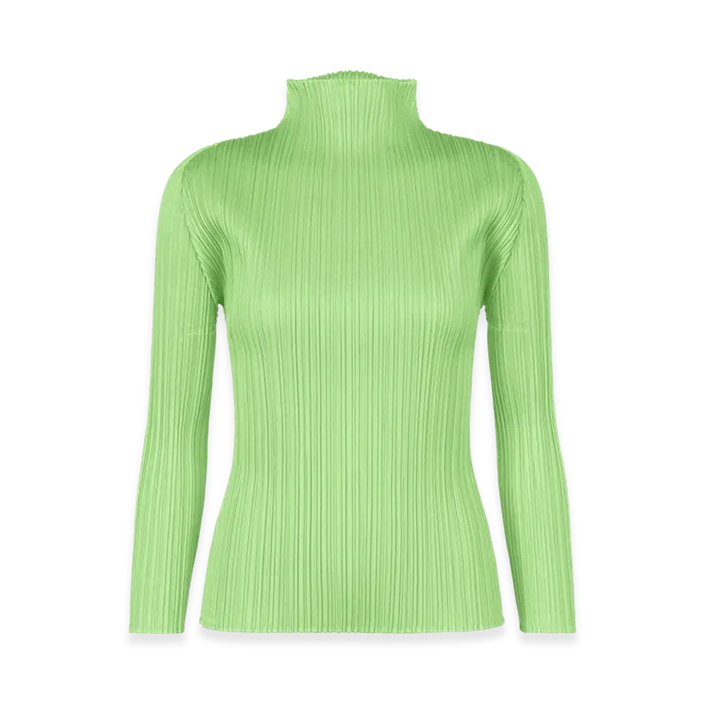 PLEATS PLEASE ISSEY MIYAKE New Colorful Basics 4 "Light Green"