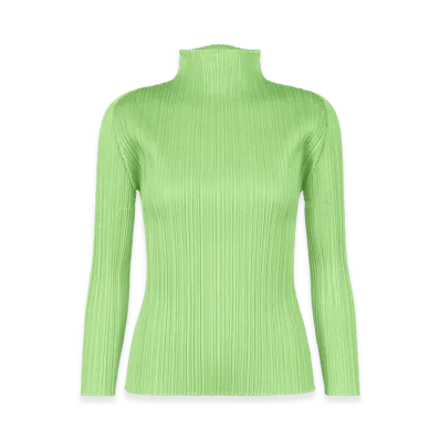 PLEATS PLEASE ISSEY MIYAKE New Colorful Basics 4 "Light Green"