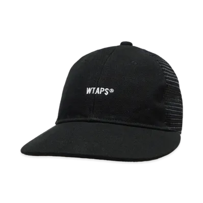 WTAPS T-6M 02 / Cap / Cotton. Cnvs. Mesh "Black"