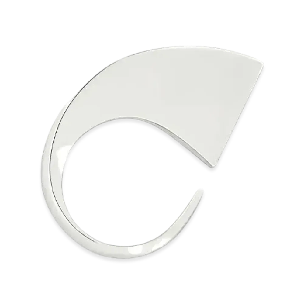 Courreges One Brass Ring "Silver"