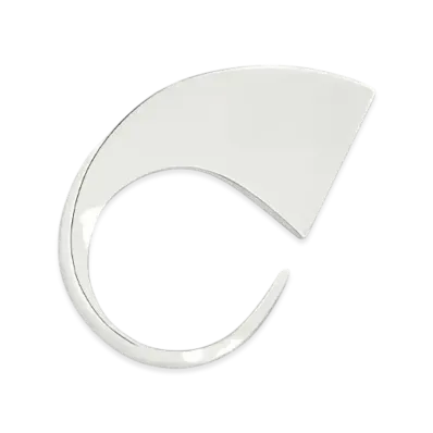 Courreges One Brass Ring "Silver"