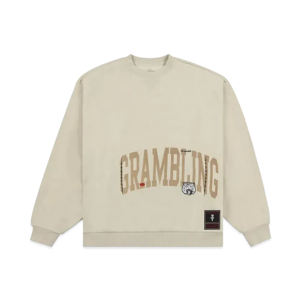Travis Scott x M&N x Grambling State University Crewneck "Ivory"