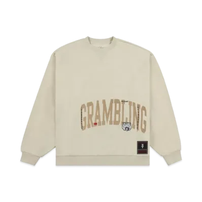Travis Scott x M&N x Grambling State University Crewneck "Ivory"