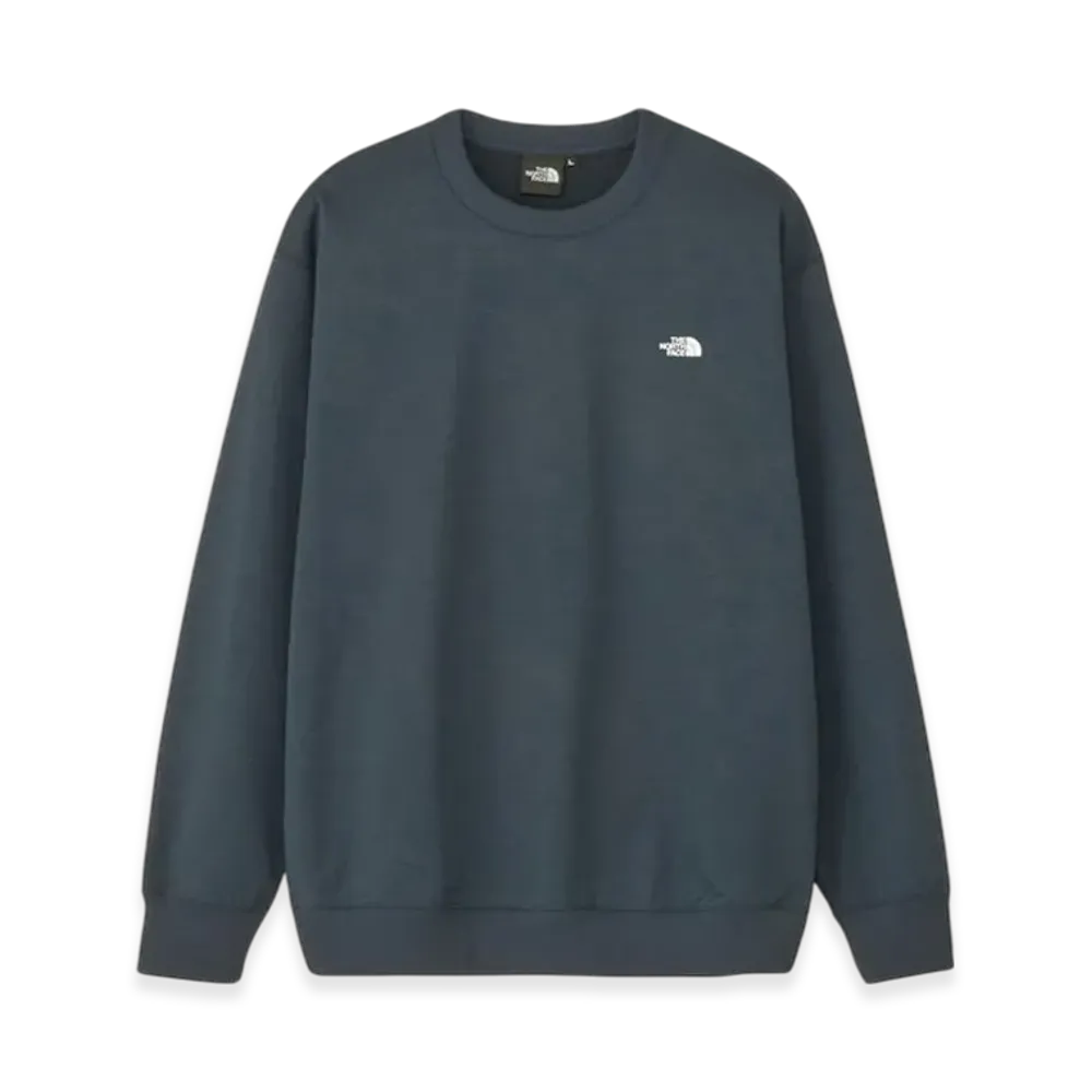 The North Face Small Logo Heather Sweat Crew "Urban Navy"