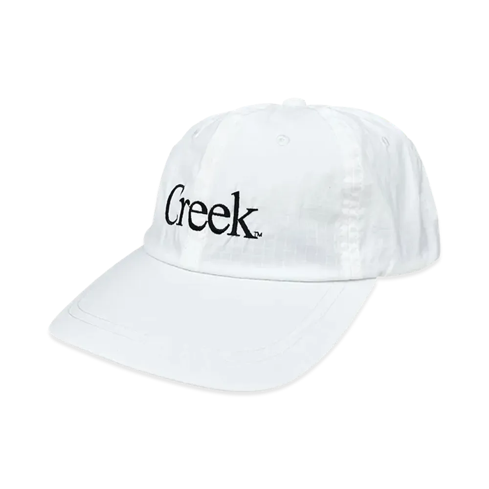 Creek Angler's Device Nylon Logo Cap "White"