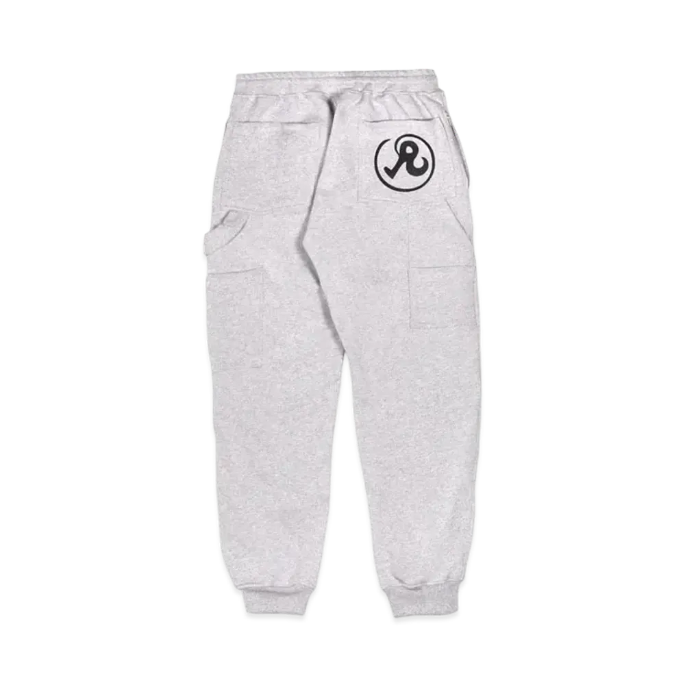 Richardson HEATHER ENGINEERED SWEATPANTS "Black"