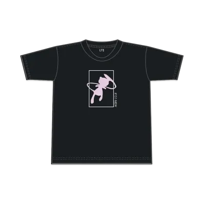 Uniqlo Women Pokemon All Stars UT Graphic T-Shirt Mew "Black"