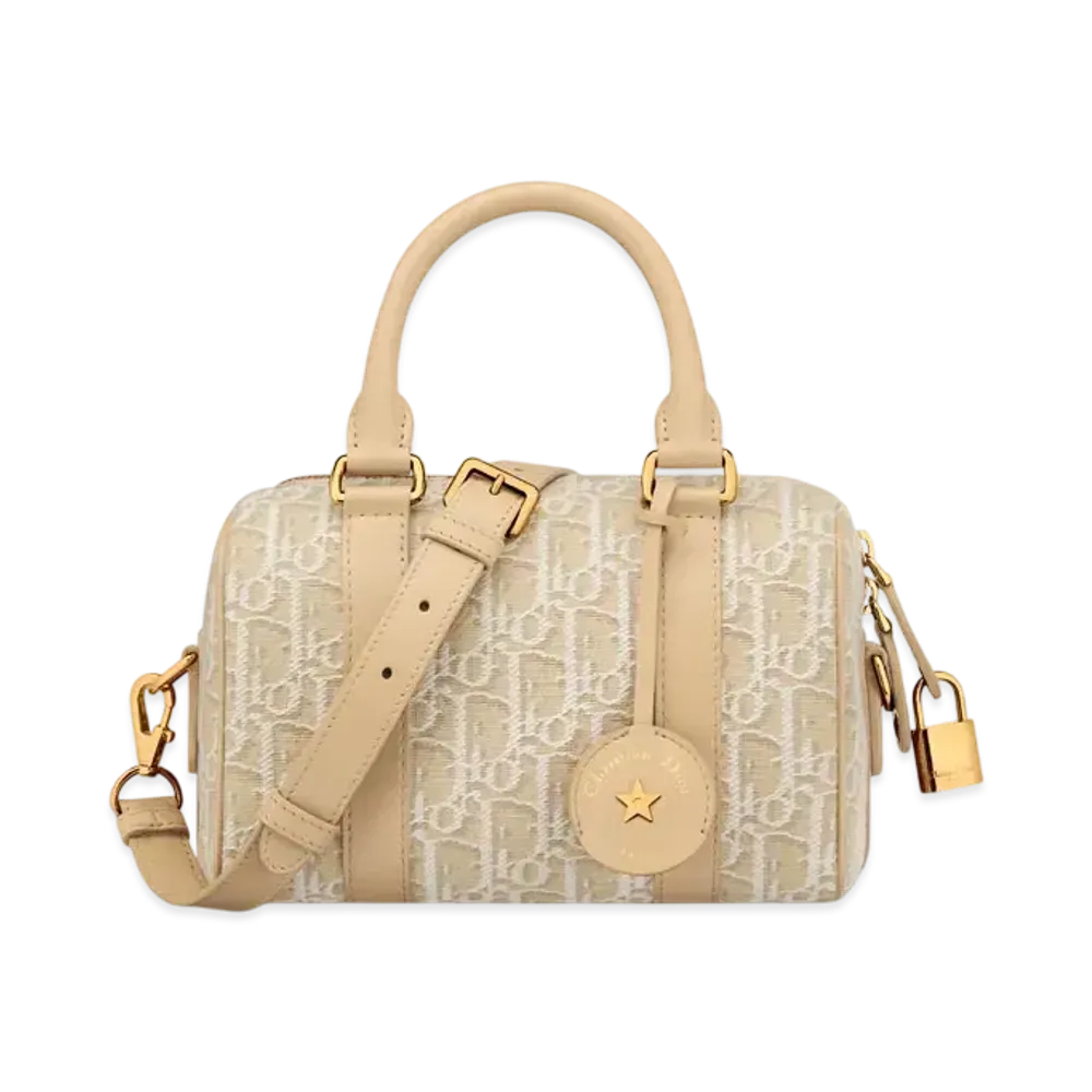 Dior Groove 20 Bag Dior Oblique Jacquard "Natural"