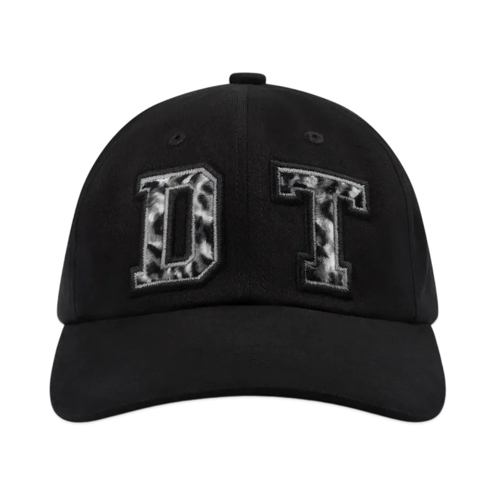 DENIM TEARS Panther Print Fur Cap "Black"