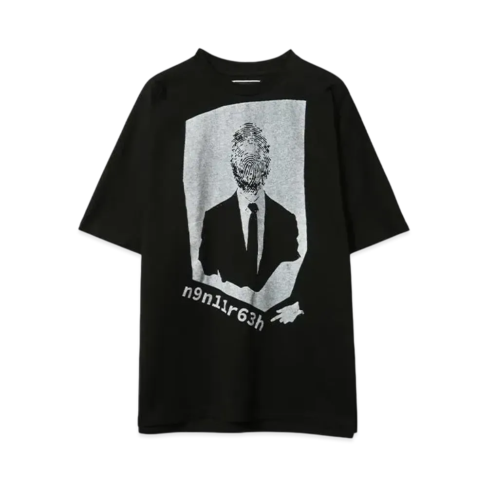 PHINGERIN AGENT MONO SEAM S/S TEE "BLACK"