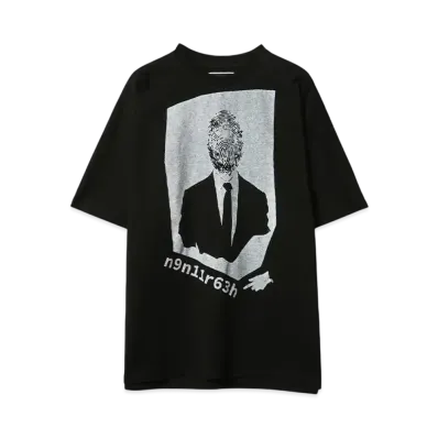 PHINGERIN AGENT MONO SEAM S/S TEE "BLACK"