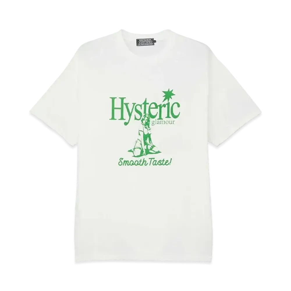 HYSTERIC GLAMOUR Thirsty Girl T-Shirt "White"