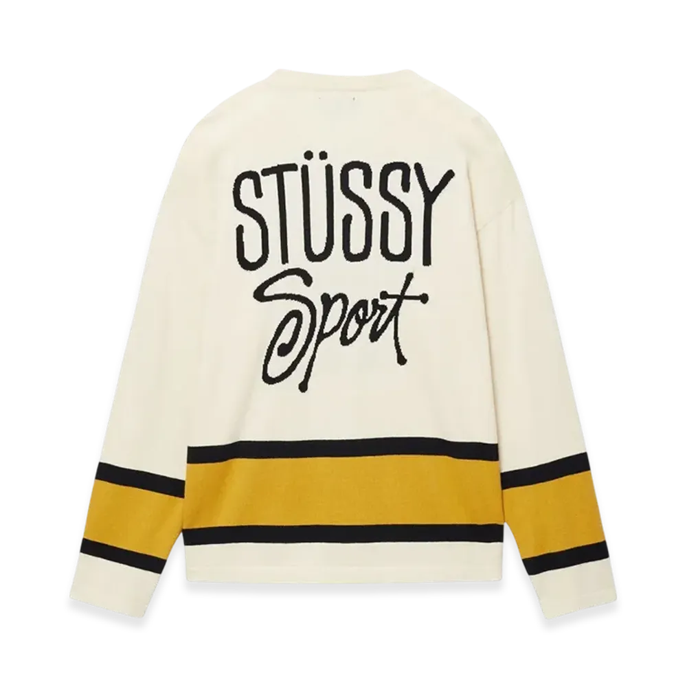 Stussy Hockey Sweater "Natural"