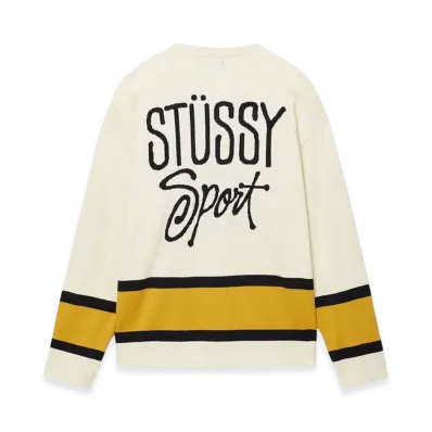 Stussy Hockey Sweater "Natural"