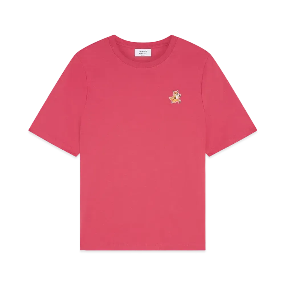 Maison Kitsune Speedy Fox Patch Comfort T-Shirt "Redcurrent"