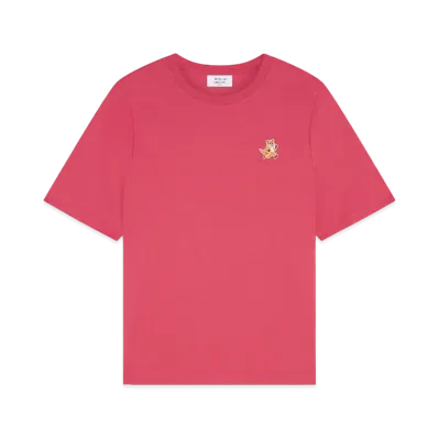 Maison Kitsune Speedy Fox Patch Comfort T-Shirt "Redcurrent"