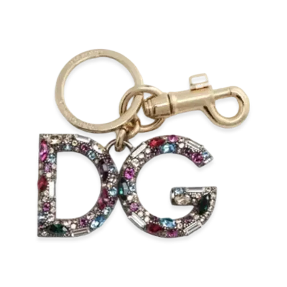 Dolce&Gabbana Key Holder Multi-Color DG "Multicolor"
