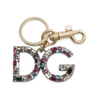 Dolce&Gabbana Key Holder Multi-Color DG "Multicolor"