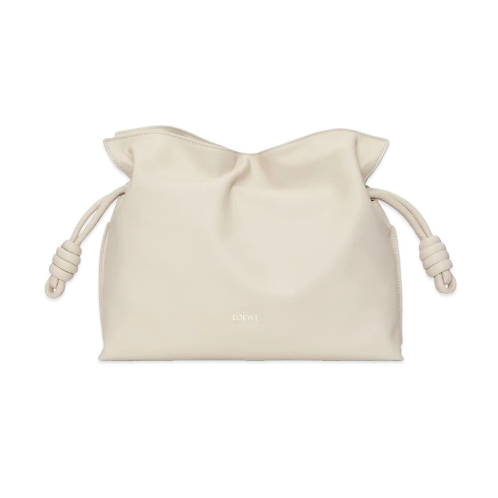 LOEWE Flamenco Clutch Medium "Sea Salt"
