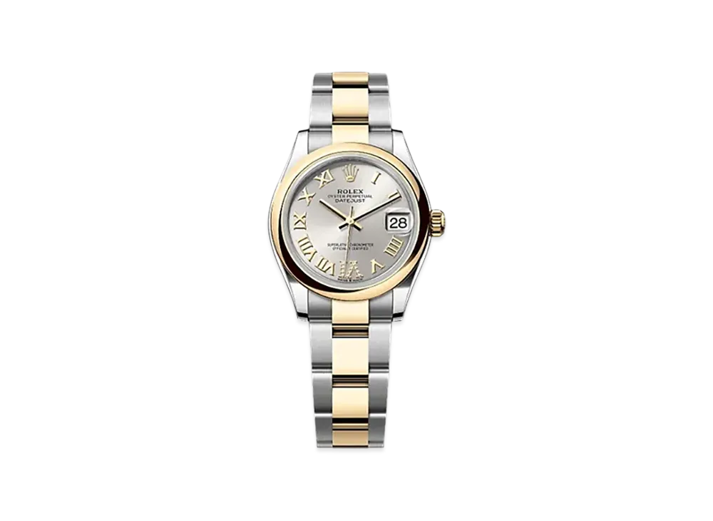 ROLEX Datejust 31mm Oystersteel & Yellow Gold 278243 "Silver"