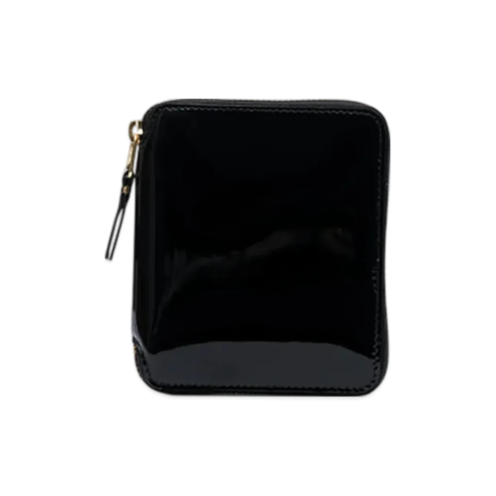 COMME des GARCONS Wallet Glossy Print-K121 "Blackxcheck"