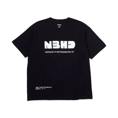 NEIGHBORHOOD FW-1 / C-TEE . SS "Black"