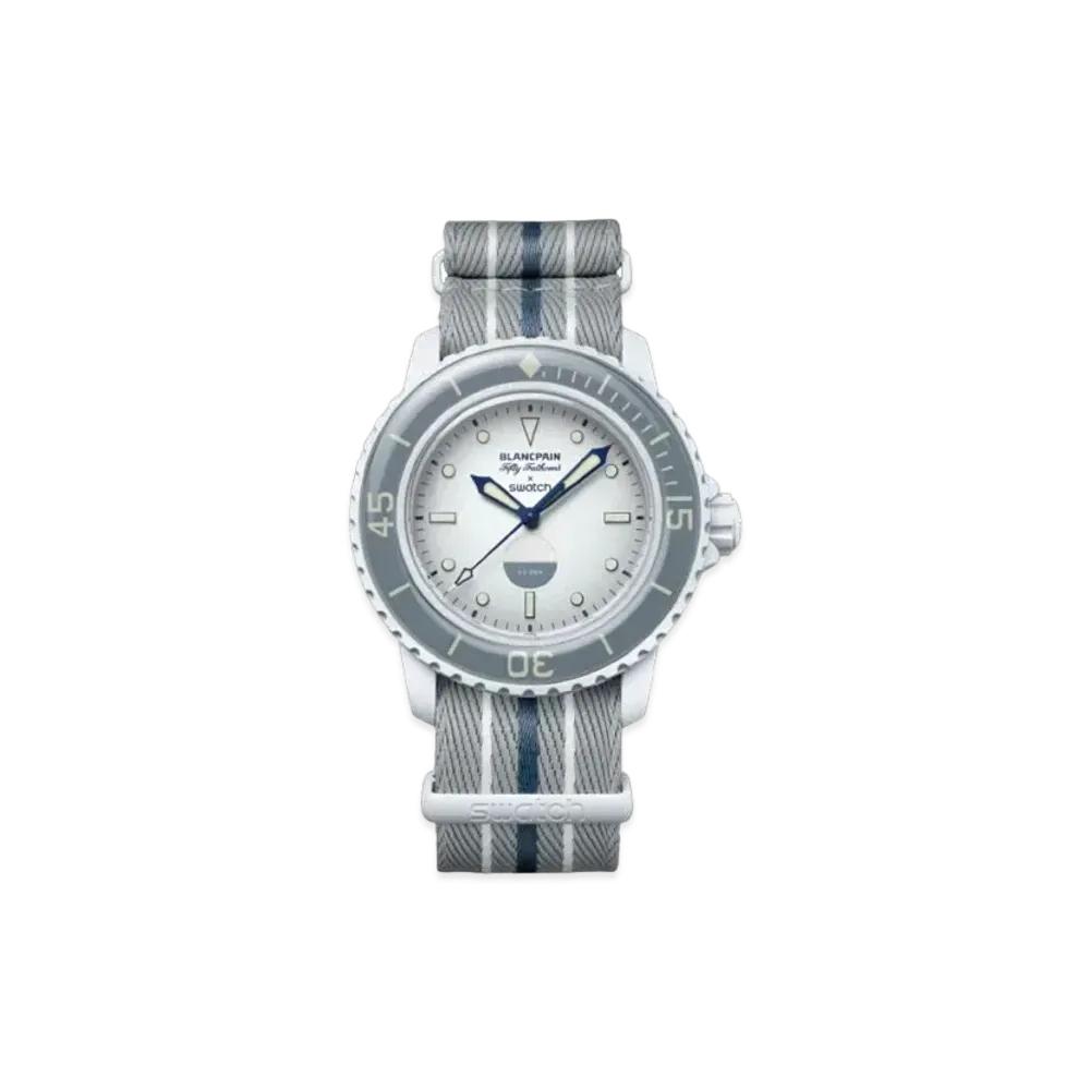 Blancpain x Swatch Bioceramic Scuba Fifty Fathoms Collection "Antarctic Ocean"