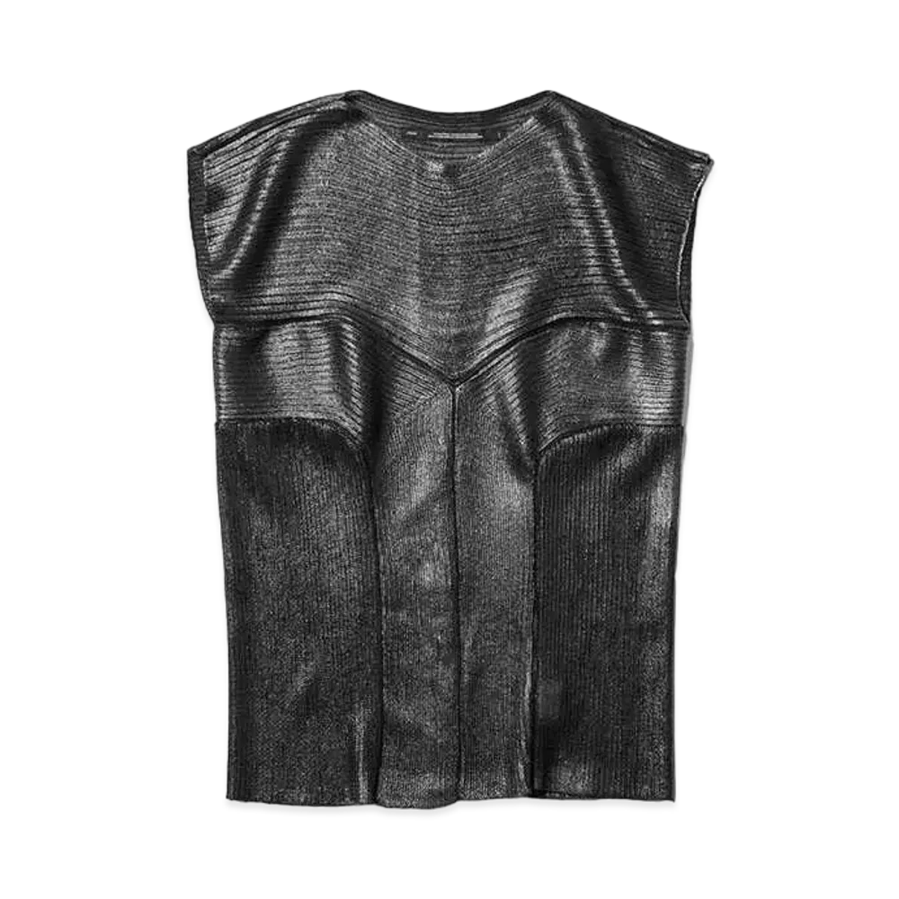 JULIUS Prism Knit Sleeveless Top #1 "Black"