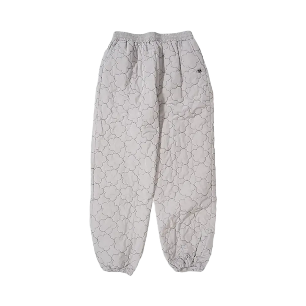 HTH quilted pants "GRAY"
