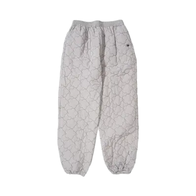 HTH quilted pants "GRAY"