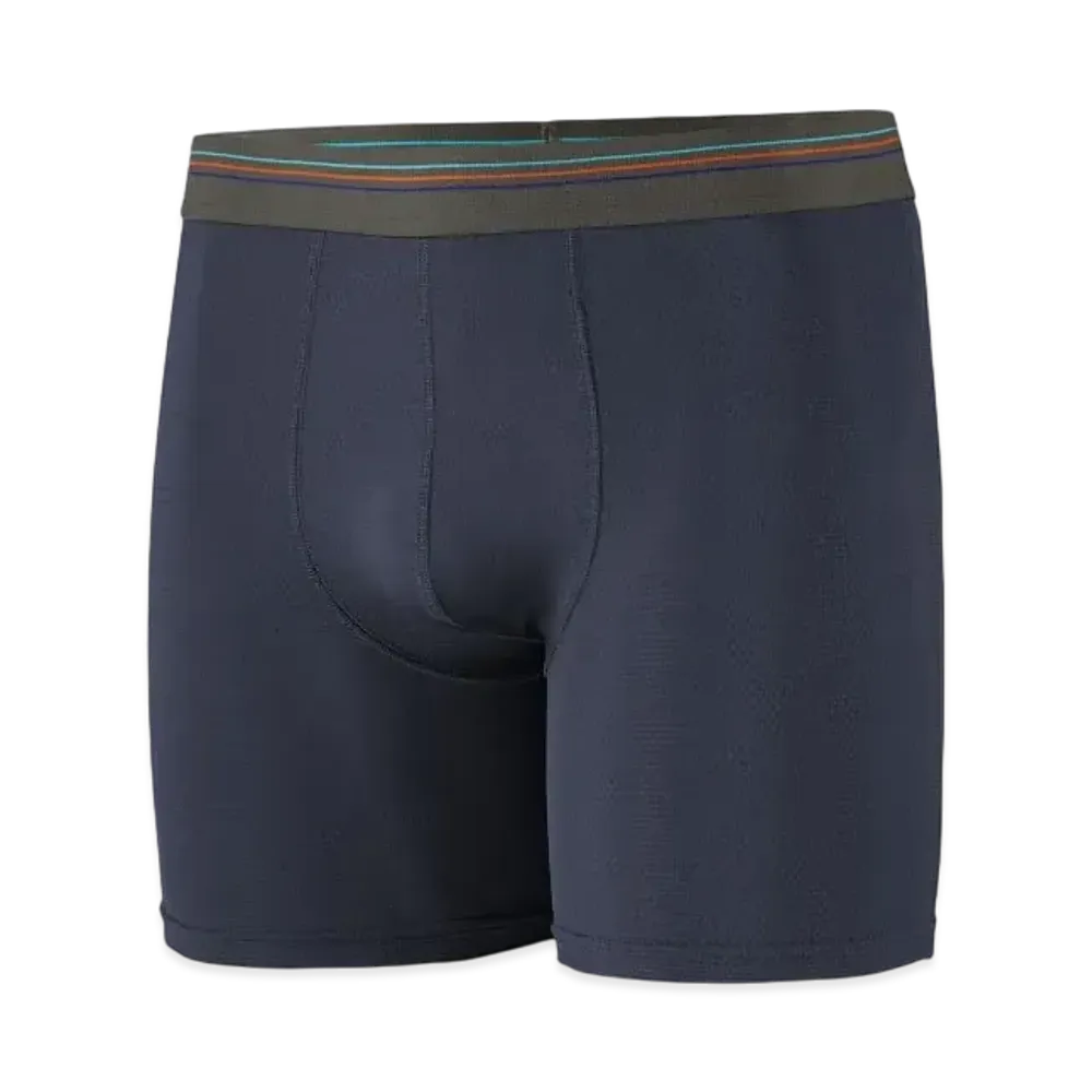 Patagonia Men's Sender Boxer Briefs 6 Inch "Navy"