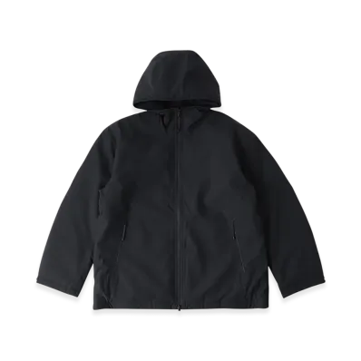 Goldwin x RHC Ron Herman Wool Blend Puffer Hooded Jacket "Black"