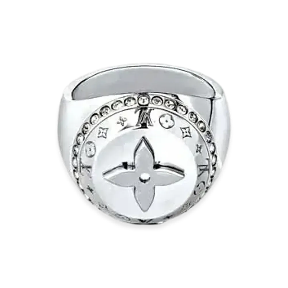 Louis Vuitton LV Globe Pivoting Ring