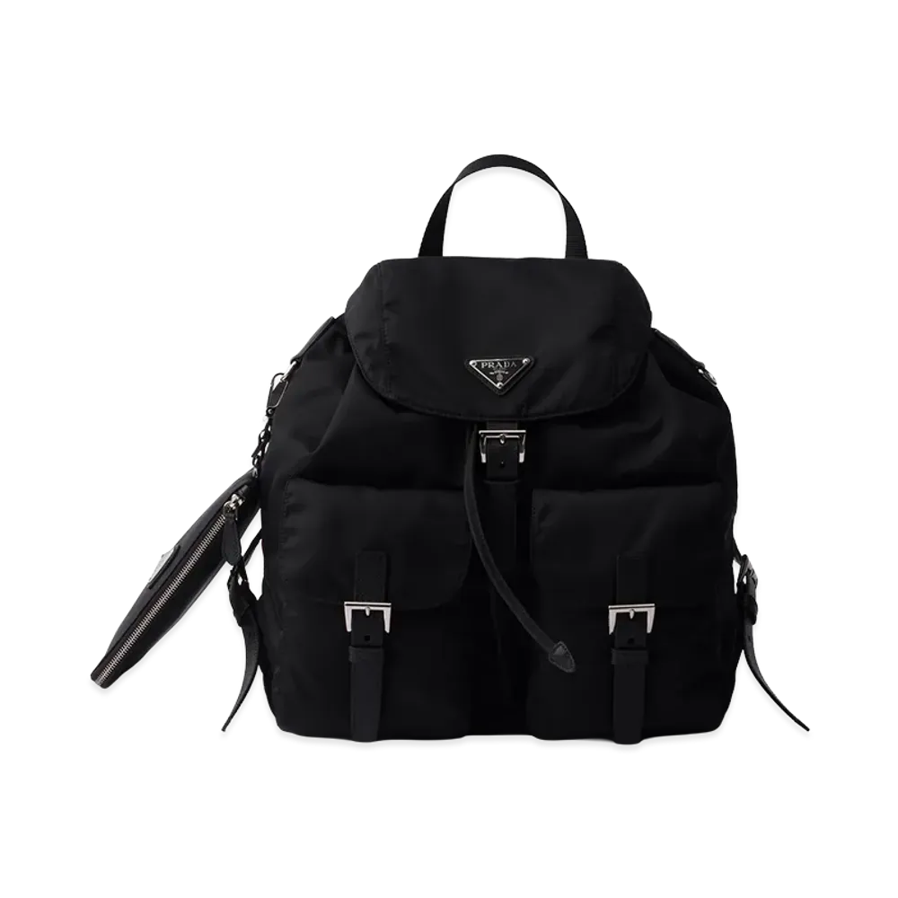 PRADA Medium Re-Nylon Backpack "Black"