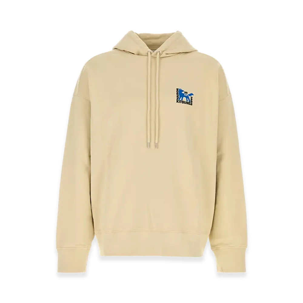 Maison Kitsune Cotton Oversize Sweatshirt "Beige"