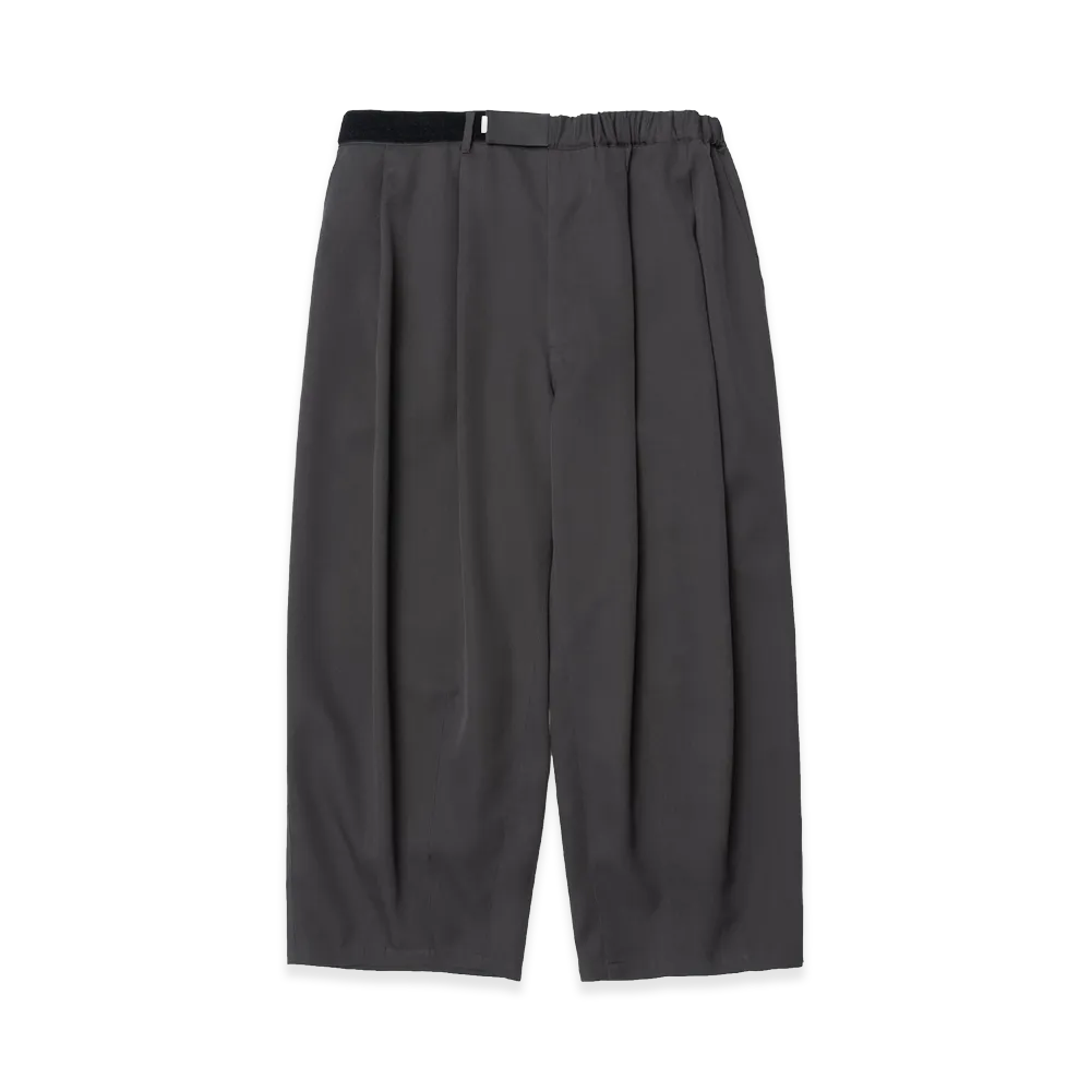Graphpaper x is-ness Scale off Wool Balloon Chef Pants "Gray"