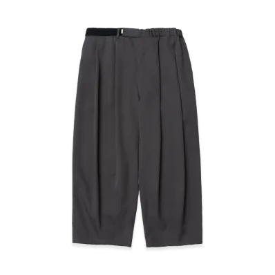 Graphpaper x is-ness Scale off Wool Balloon Chef Pants "Gray"