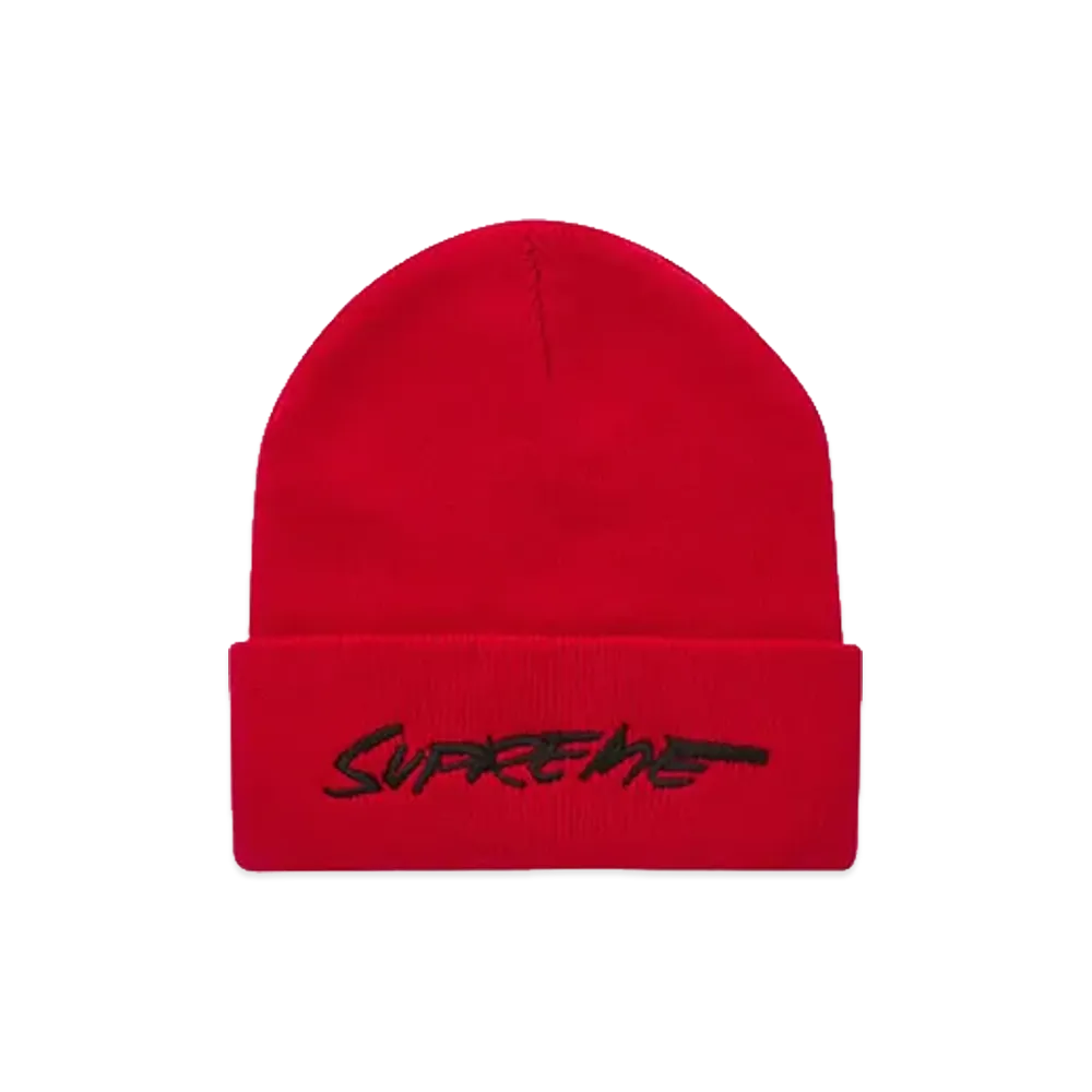 Supreme Futura Logo Beanie "Red"
