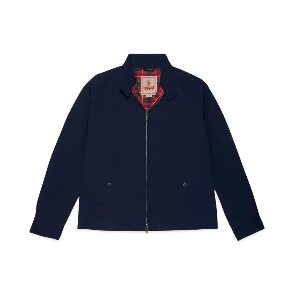 BARACUTA Driving Jacket "Navy"