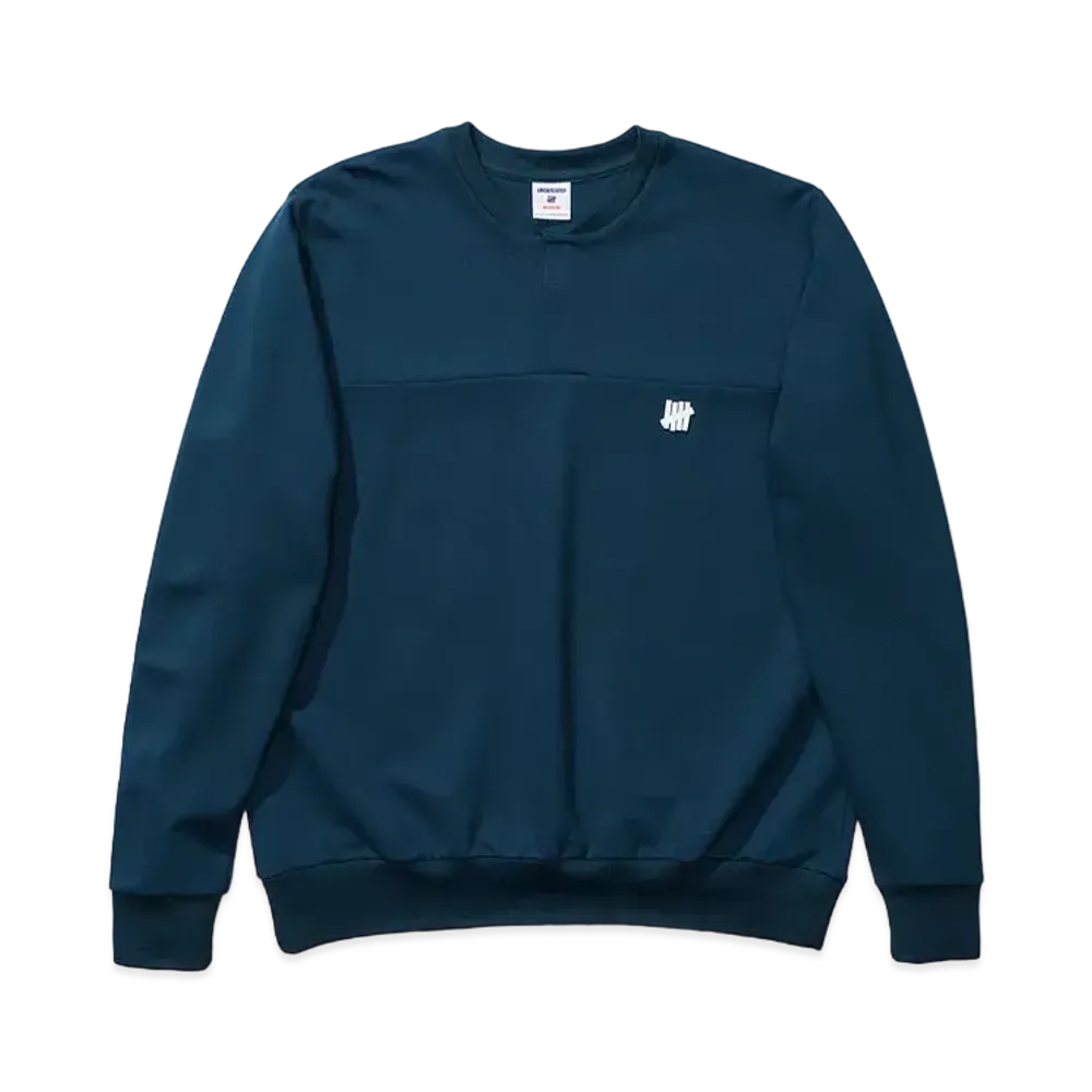 UNDEFEATED TRACK CREWNECK - 10054 "Navy"