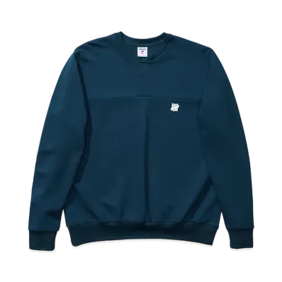 UNDEFEATED TRACK CREWNECK - 10054 "Navy"