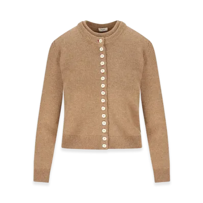 CELINE Women's Sweaters "Camel"