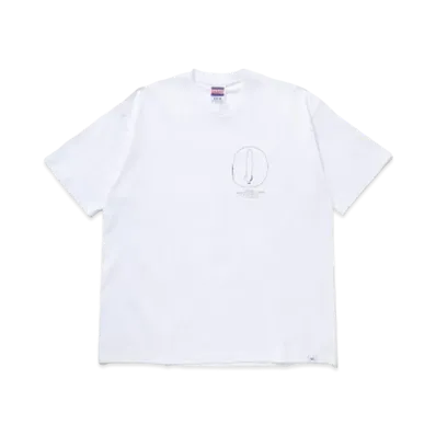 Bedwin & the heartbreakers S/S PRINTED TEE "GUMMO" "WHITE"