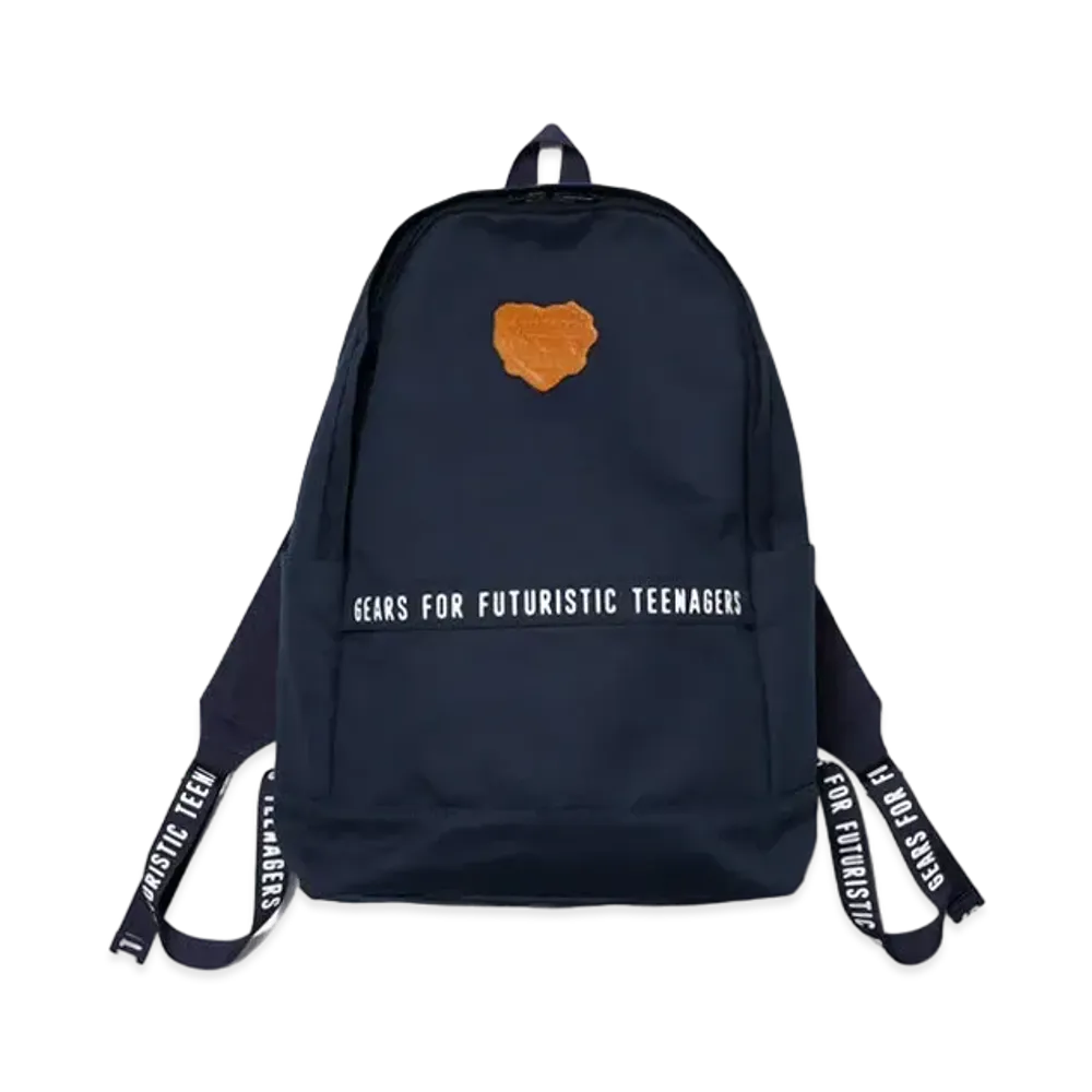 HUMAN MADE Cotton Canvas Backpack "Navy"