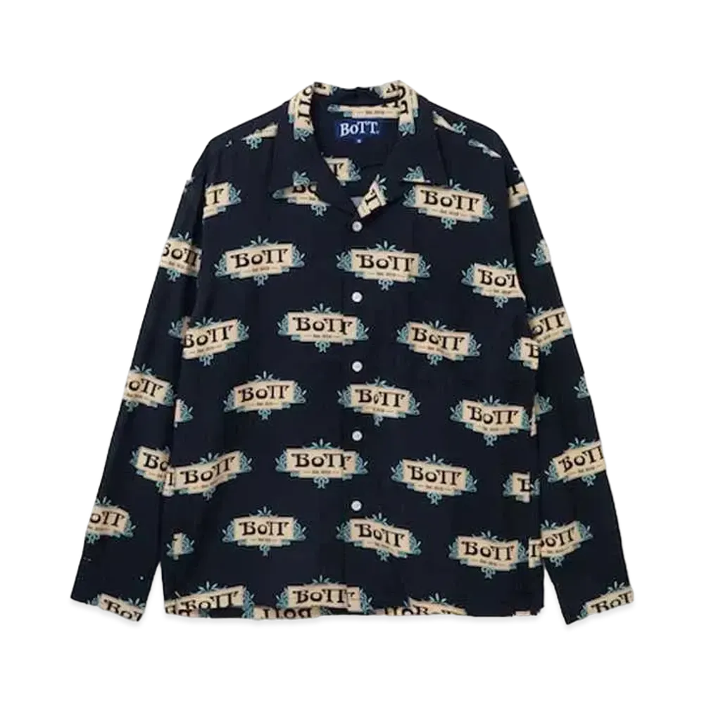 BoTT Luxe Logo Rayon Shirt "Black"