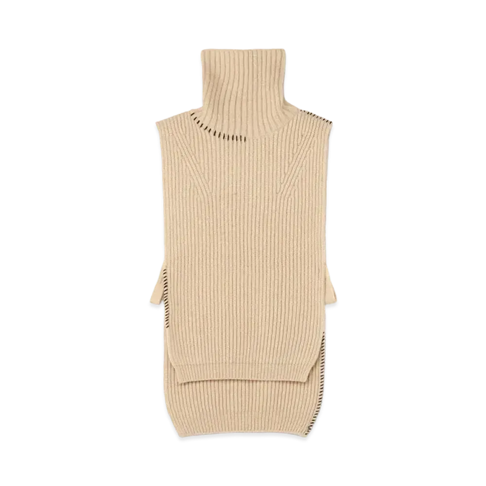Yohji Yamamoto Y's SMOOTH LAMB LADDAER STITCH WEARABLE "White"