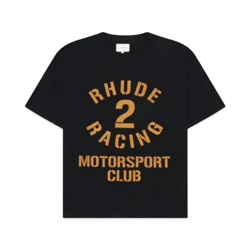 RHUDE Desperado Motorsport Tee "Black"