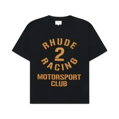 RHUDE Desperado Motorsport Tee "Black"