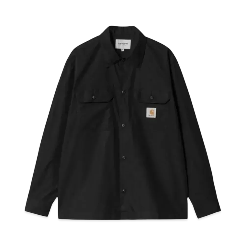 Carhartt WIP Long Sleeve Craft Shirt "Black"